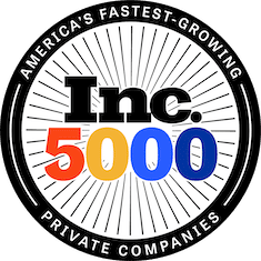 Inc. 5000 Color Medallion Logo